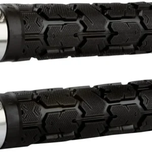 Handvatten ODI ROGUE Lock-on 130 mm Zwart/Chroom
