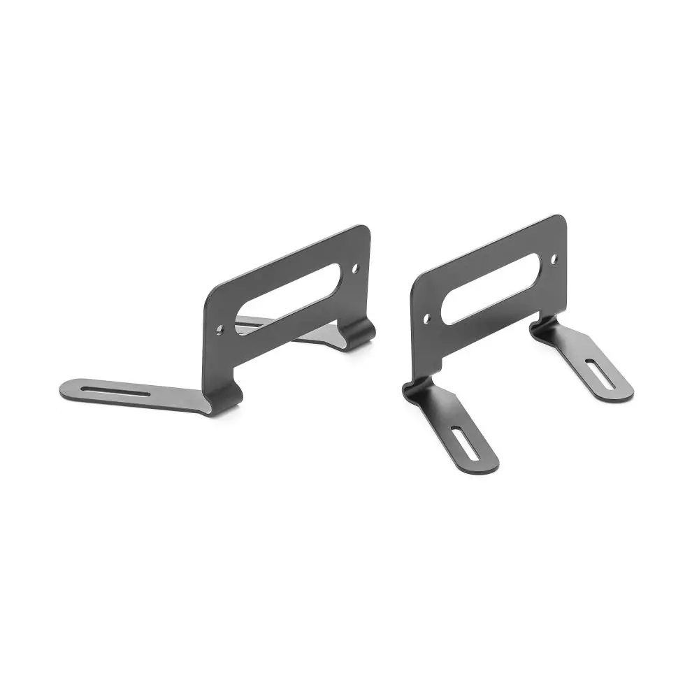 Highway Hawk Universele motorfiets zadeltasdrager set zwart