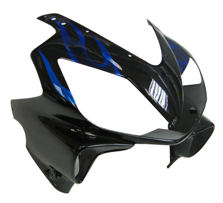 Amotopart 2001-2003 Honda CBR600 F4i zwart met Blue Flame kuipset