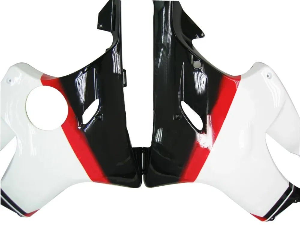 AMOTOPART 2001-2003 HONDA CBR600F4I WIT & ZWARTE STYLE 1 KUIST KIT