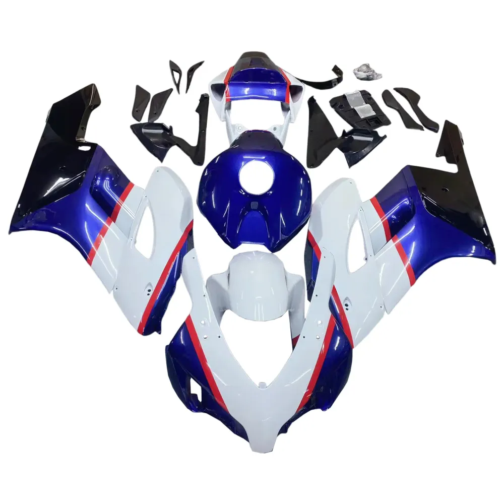 Amotopart 2004-2005 Honda CBR1000RR Red & Blue Styl3 Fairing Kit