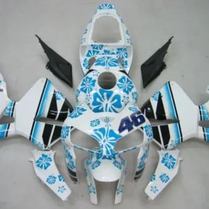 Amotopart 2005-2006 Honda CBR600RR Wit&BBlauwe accentkuipset