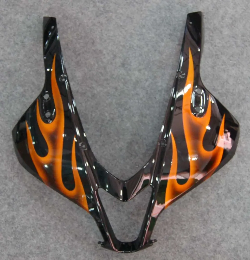 Amotopart 2007-2008 Honda CBR600RR Orange & Black Fairing Kit