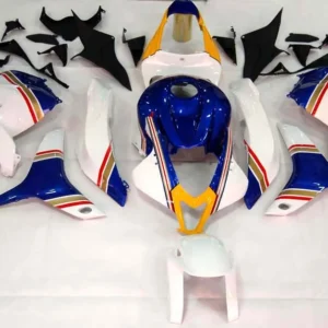 Amotopart 2009-2012 Honda CBR600RR Blue & Yellow Fairing Kit