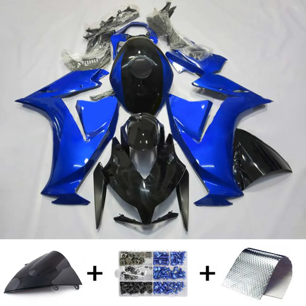 Amotopart 2012-2016 CBR1000RR Honda Blue & Black Fairing Kit