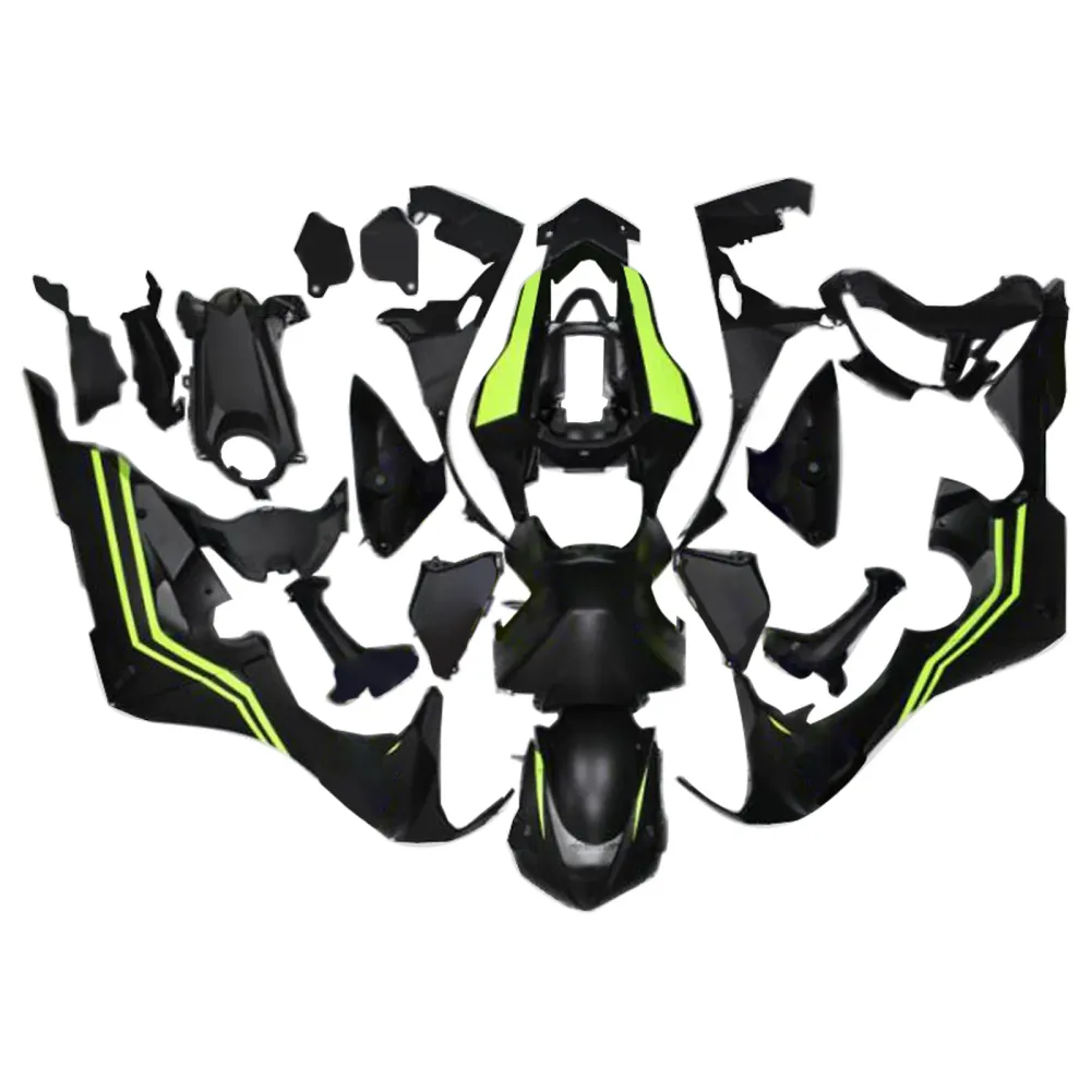 Amotopart 2017-2026 CBR1000RR Honda Zwart&Neon gele kuipset