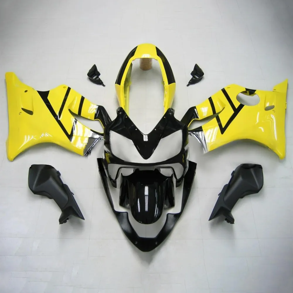Amotopart Honda CBR600 F4i 2004-2007 Geel&Bontbrekende kuipset