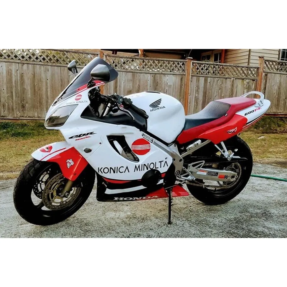 Amotopart Honda CBR600 F4i 2004-2007 Rood&Wwitte Style5 kuipset