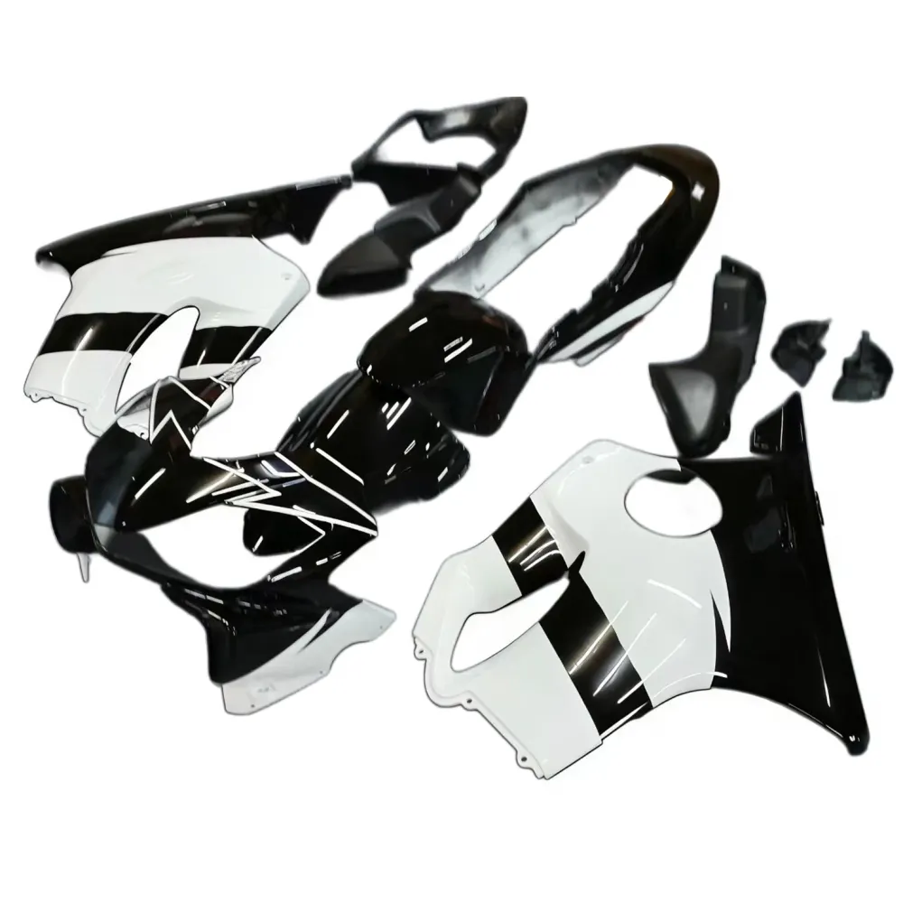 AMOTOPART HONDA CBR600 F4I 2004-2007 WIT & BLACK Fairing Kit