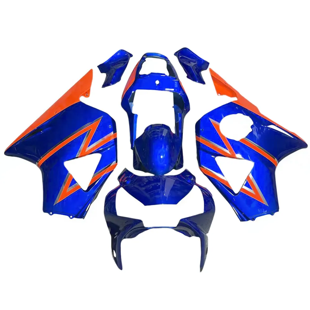 Amotopart Honda CBR954 2002-2003 Blue & Orange Fairing Kit