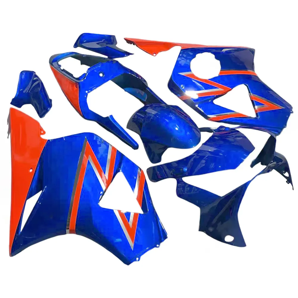 Amotopart Honda CBR954 2002-2003 Blue & Orange Fairing Kit