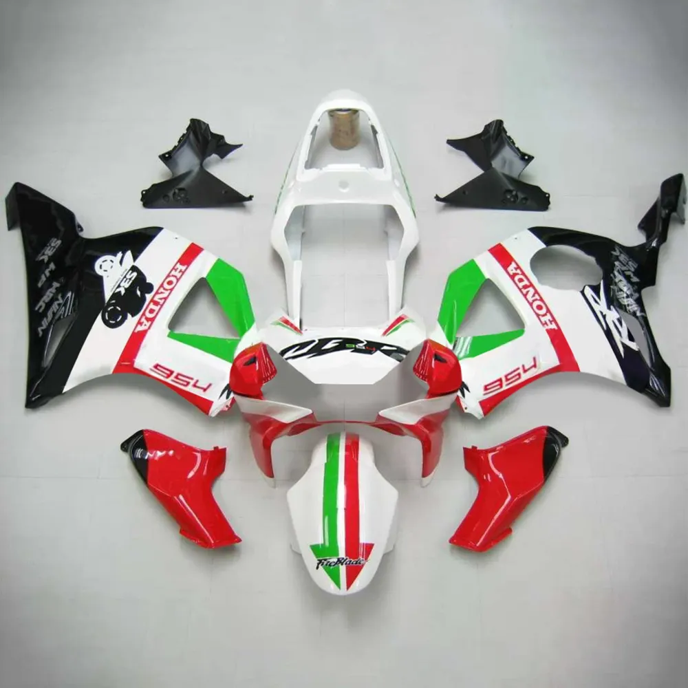 Amotopart Honda CBR954 2002-2003 Rood&GGroene kuipset