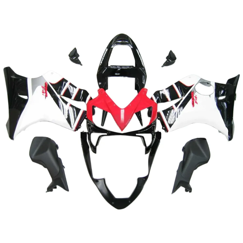 Amotopart kuip voor Honda CBR600F4i 2001-2003, rood&BLack Style3-kit