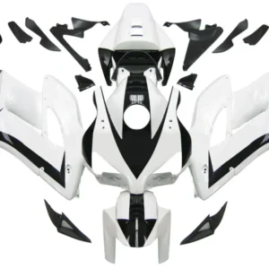 Amotopart stroomlijnkappen CBR1000RR 2004-2005 kuip wit zwart Honda Racing kuipset