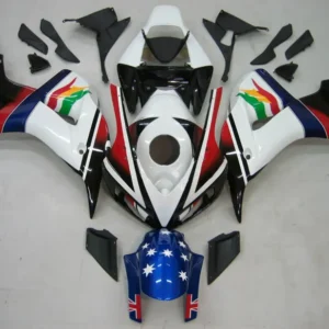 Amotopart Stroomlijnkappen Honda 1000RR 2006-2007 Kuip CBR Racing Meerkleurige Kuipset