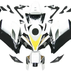 Amotopart Stroomlijnkappen Honda CBR1000RR 2004-2005 Kuip Playboy Racing Zwart Wit Kuipset
