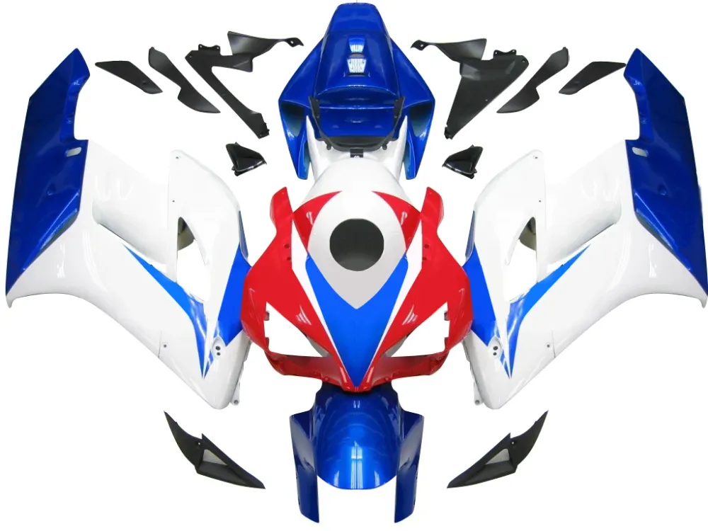 Amotopart stroomlijnkappen Honda CBR1000RR 2004-2005 kuip rood wit blauw HRC Racing kuipset