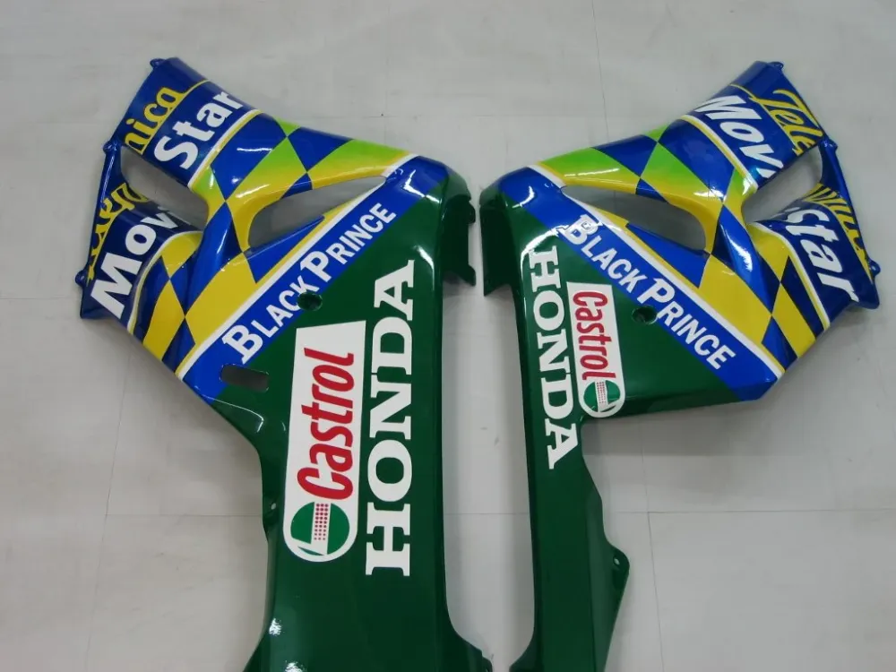 Amotopart Stroomlijnkappen Honda CBR1000RR 2004-2005 Kuip Movistar Racing Blue Checker Kuipset