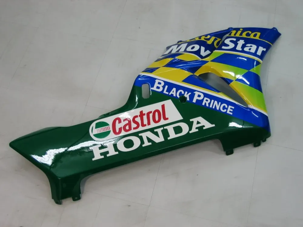 Amotopart Stroomlijnkappen Honda CBR1000RR 2004-2005 Kuip Movistar Racing Blue Checker Kuipset