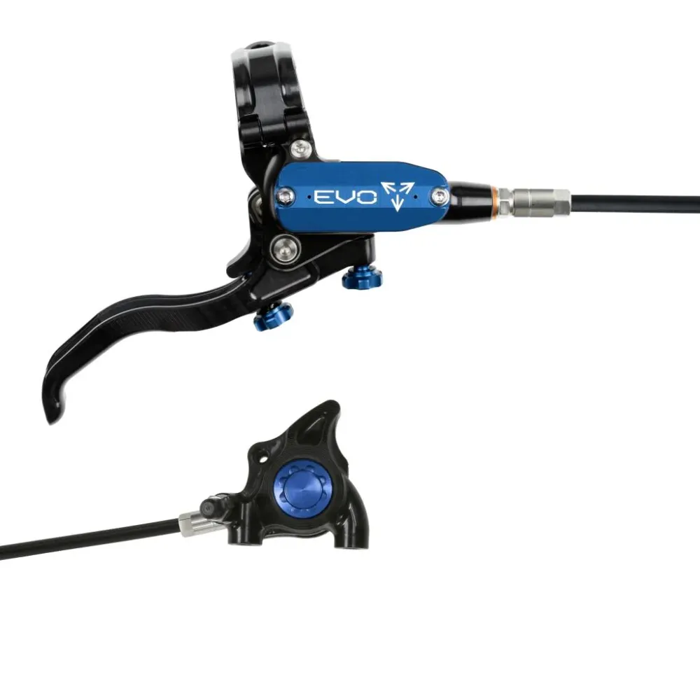 HOPE TECH 4 EVO X2 FM achterrem Zwart/Blauw