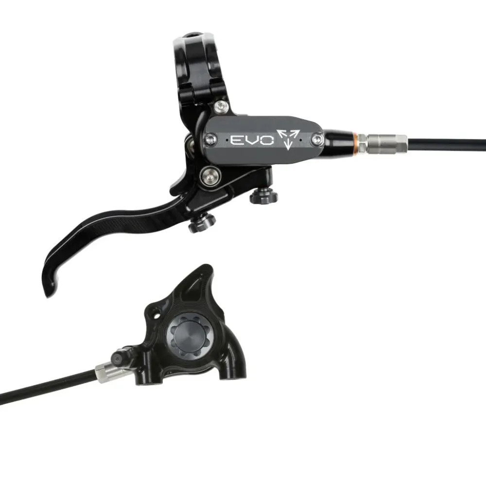 HOPE TECH 4 EVO X2 FM Achterrem Zwart/Rook