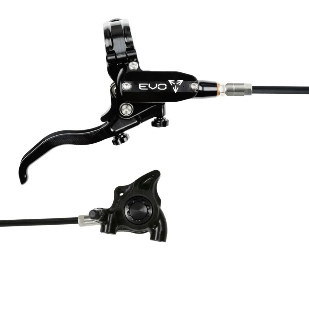 HOPE TECH 4 EVO X2 FM Achterrem Zwart/Zwart