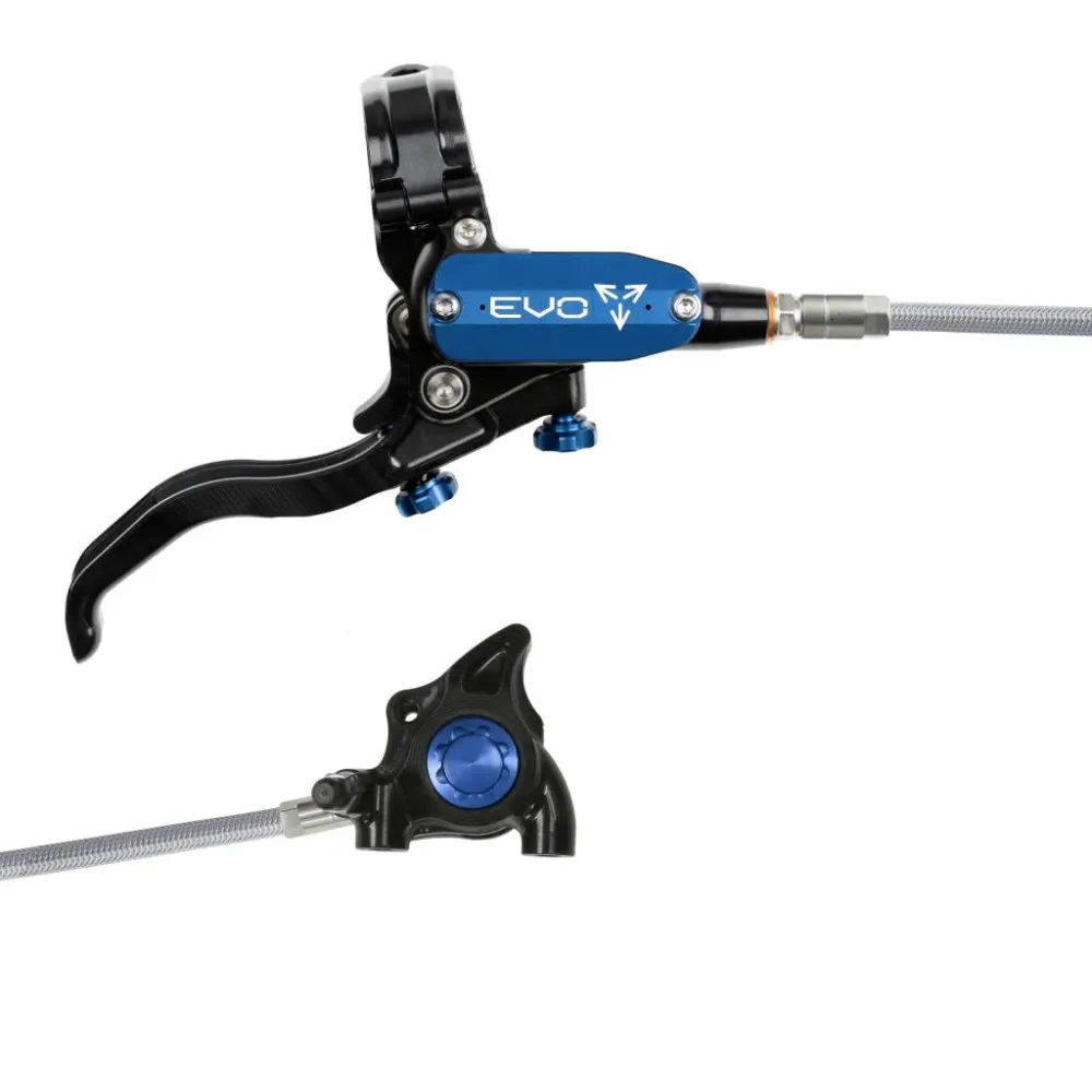 HOPE TECH 4 EVO X2 FM Aviation Achterrem Zwart/Blauw