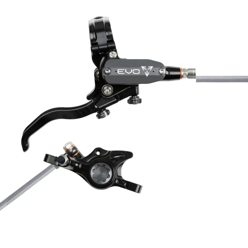 HOPE TECH 4 EVO X2 PM Aviation Achterrem Zwart/Rook