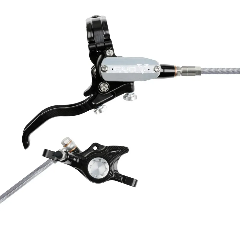 HOPE TECH 4 EVO X2 PM Aviation Achterrem Zwart/Zilver