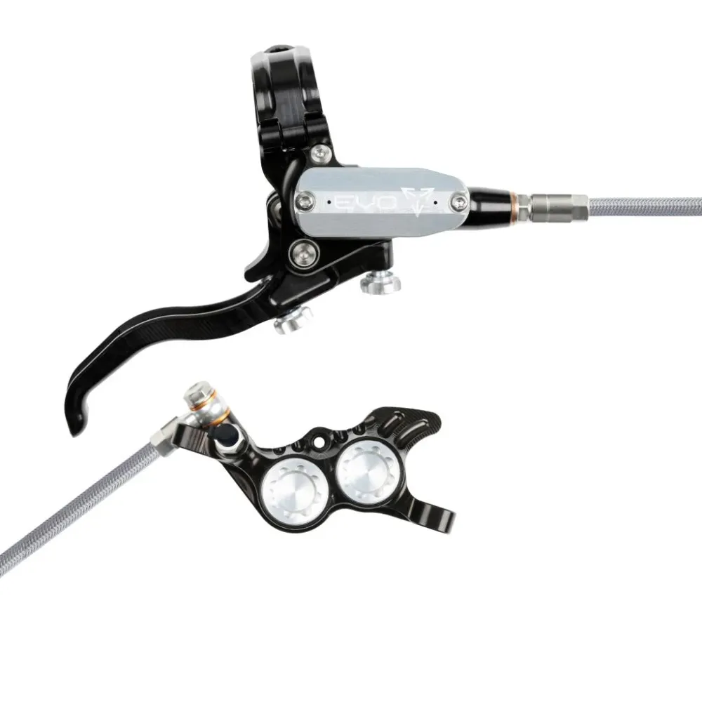HOPE TECH 4 EVO GR4 Aviation Achterrem Zwart/Zilver