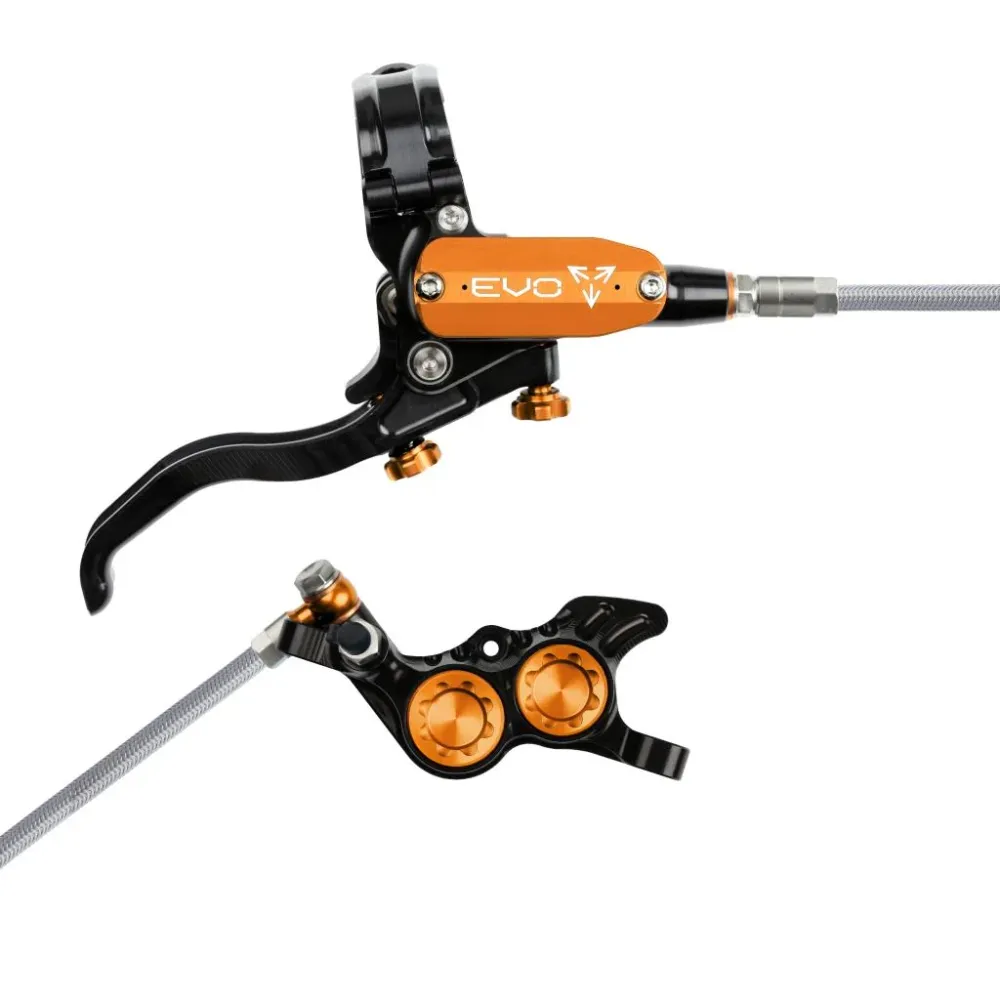 HOPE TECH 4 EVO GR4 Aviation achterrem Zwart/Oranje