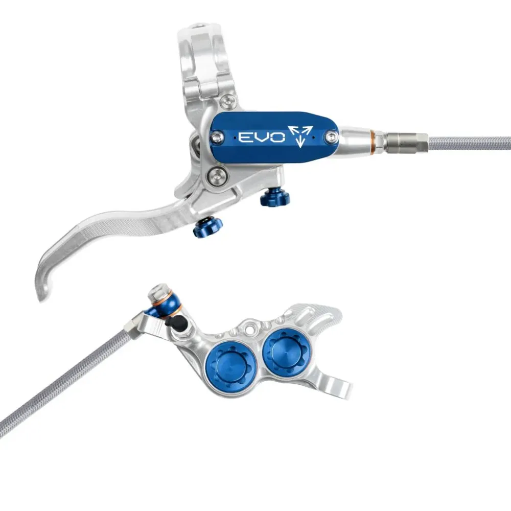 HOPE TECH 4 EVO GR4 Luchtvaart Achterrem Zilver/Blauw