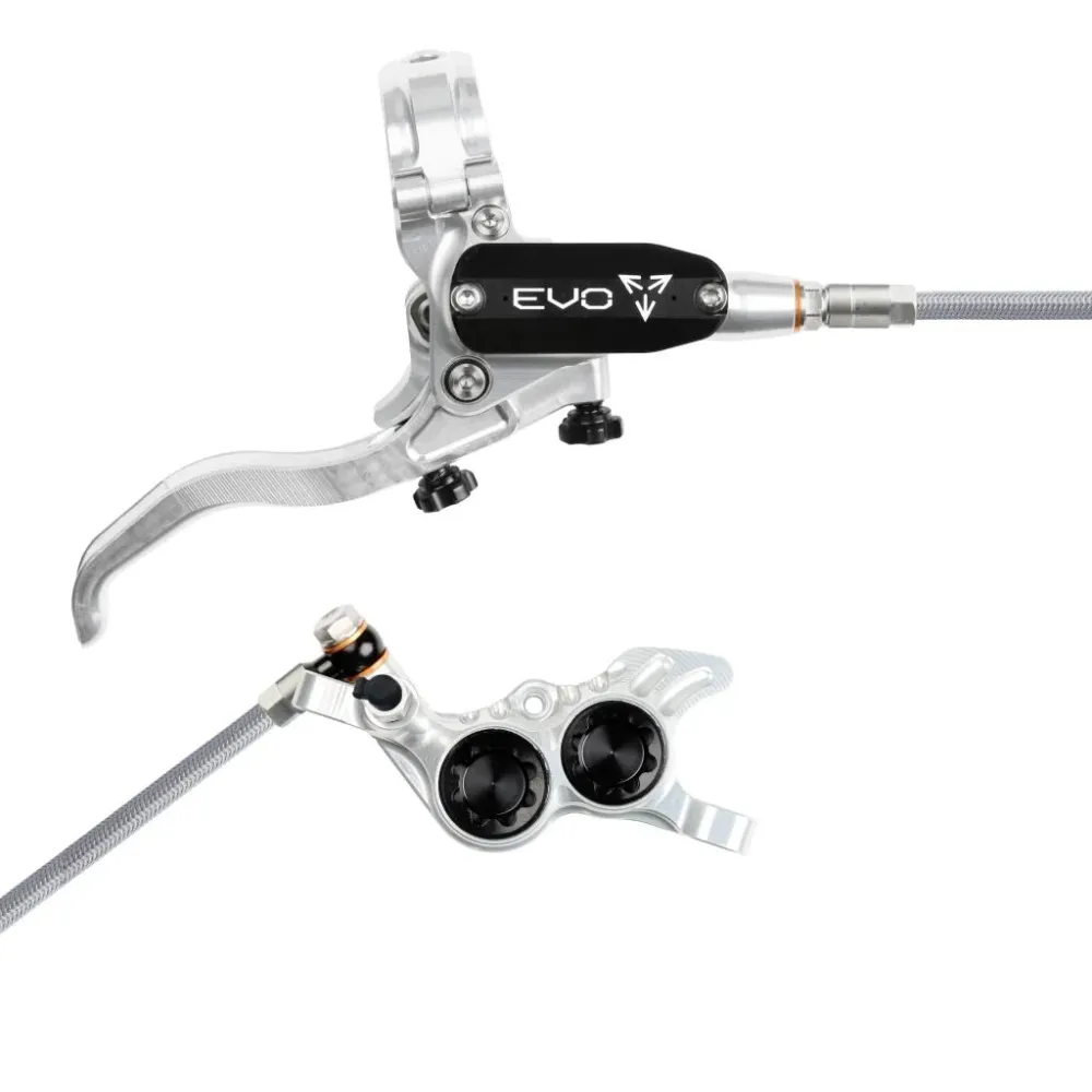 HOPE TECH 4 EVO GR4 Luchtvaart Achterrem Zilver/Zwart