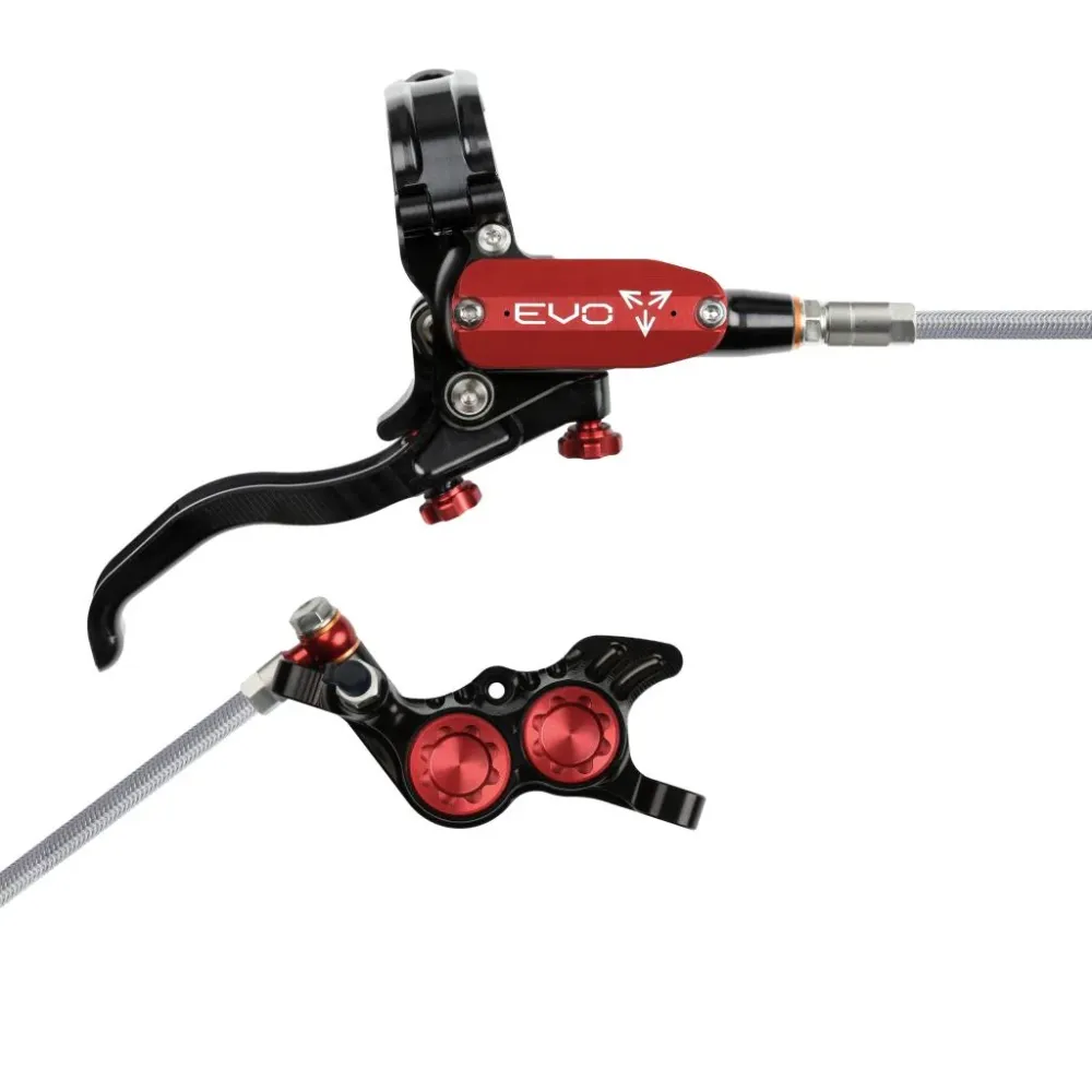 HOPE TECH 4 EVO GR4 Luchtvaart Achterrem Zwart/Rood
