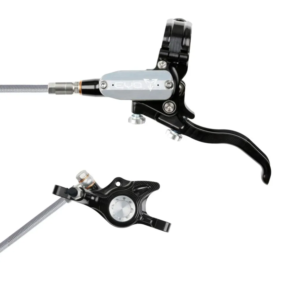 HOPE TECH 4 EVO X2 PM Luchtvaart Voorrem Zwart/Zilver