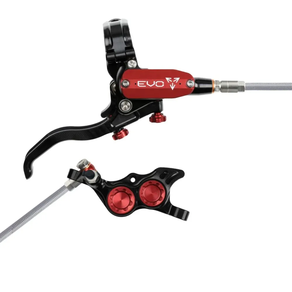 HOPE TECH 4 EVO TR4 Luchtvaart Achterrem Zwart/Rood
