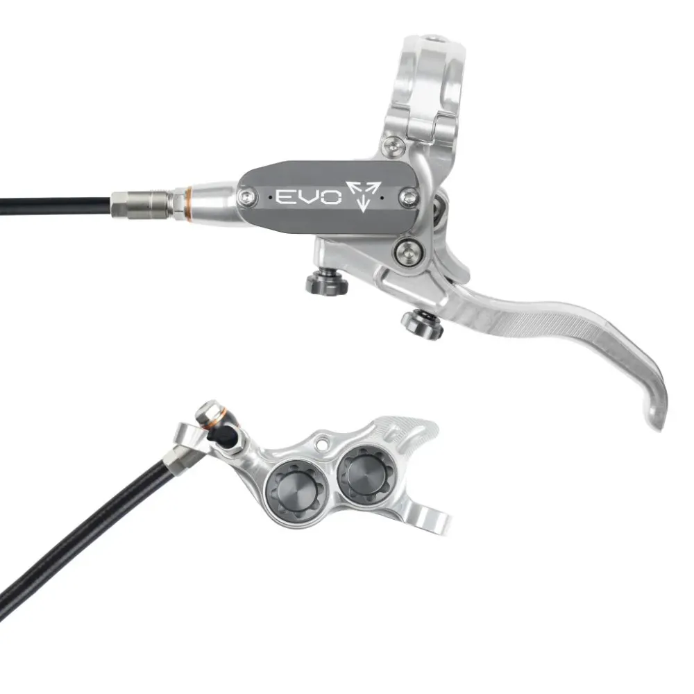 HOPE TECH 4 EVO TR4 Zilver/Rook Voorrem