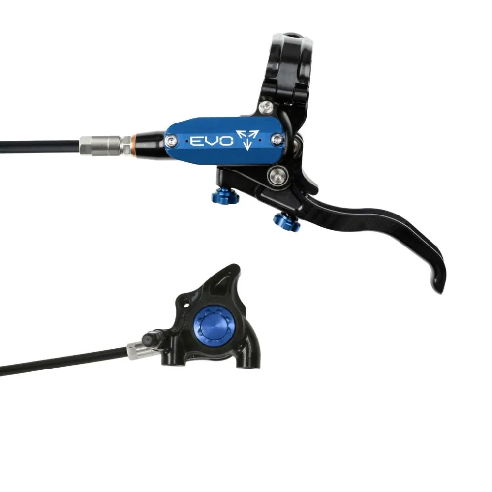 HOPE TECH 4 EVO X2 FM voorrem Zwart/Blauw