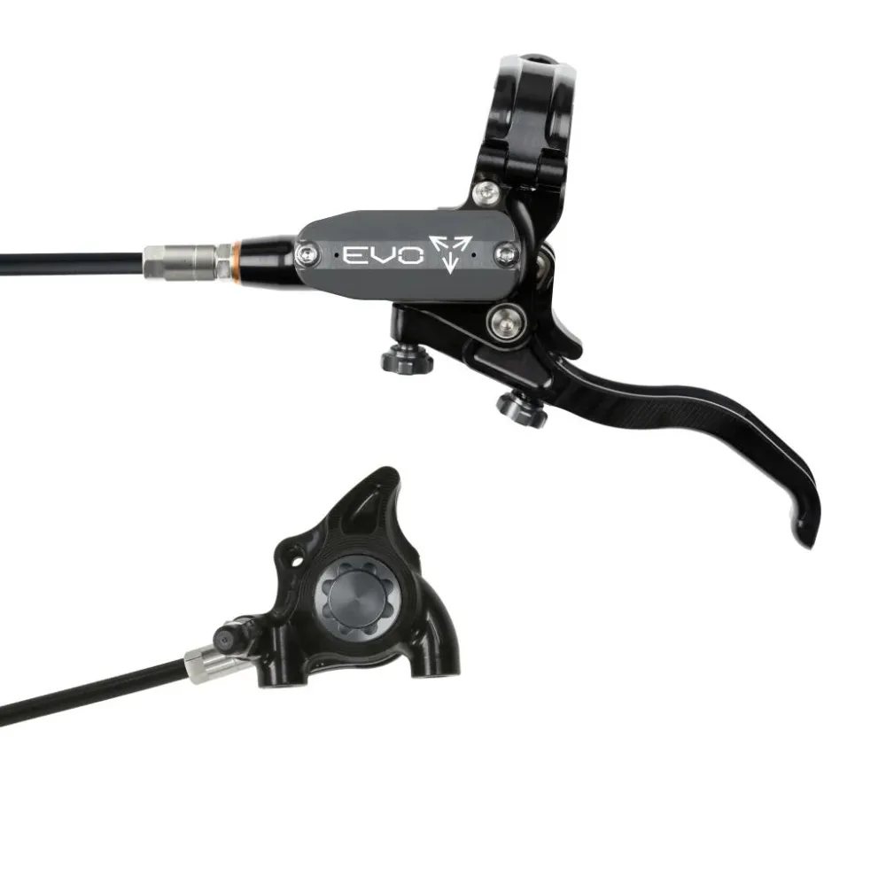 HOPE TECH 4 EVO X2 FM Voorrem Zwart/Rook