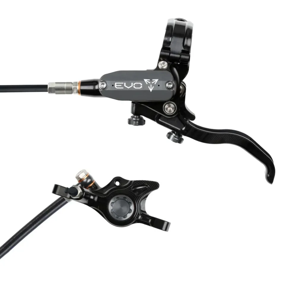 HOPE TECH 4 EVO X2 PM Voorrem Zwart/Rook