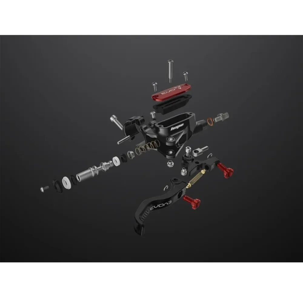 HOPE TECH 4 EVO X2 FM voorrem Zwart/Zilver