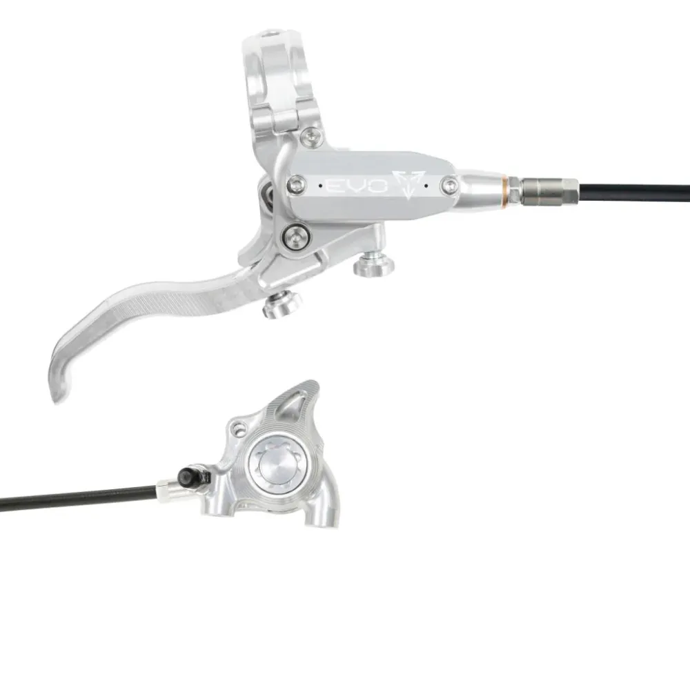 HOPE TECH 4 EVO X2 FM Zilver Achterrem
