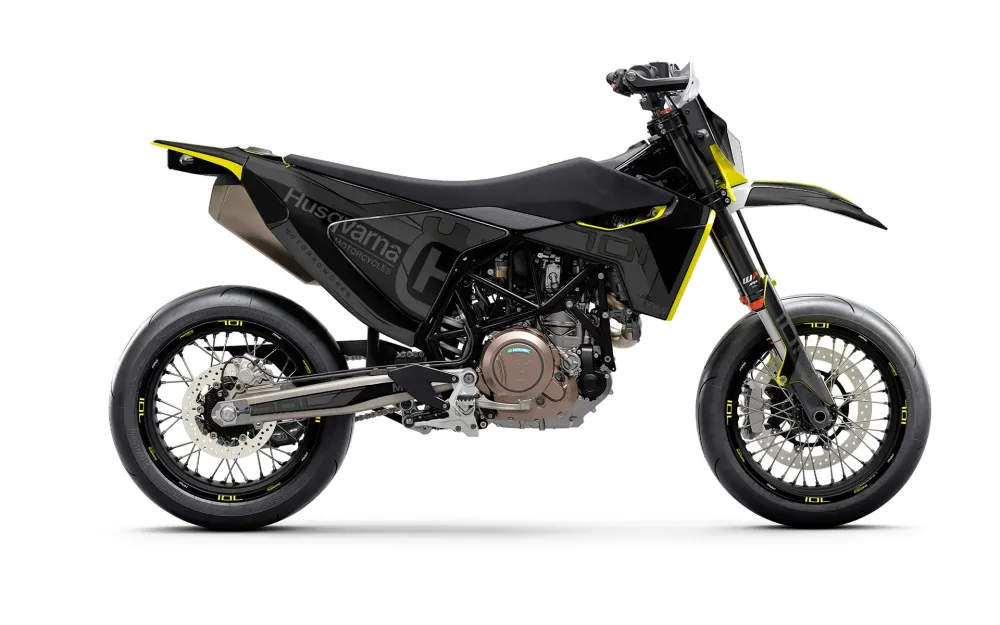 Husqvarna 701 SM GRAPHICS - "Celltrace" (Zwart)