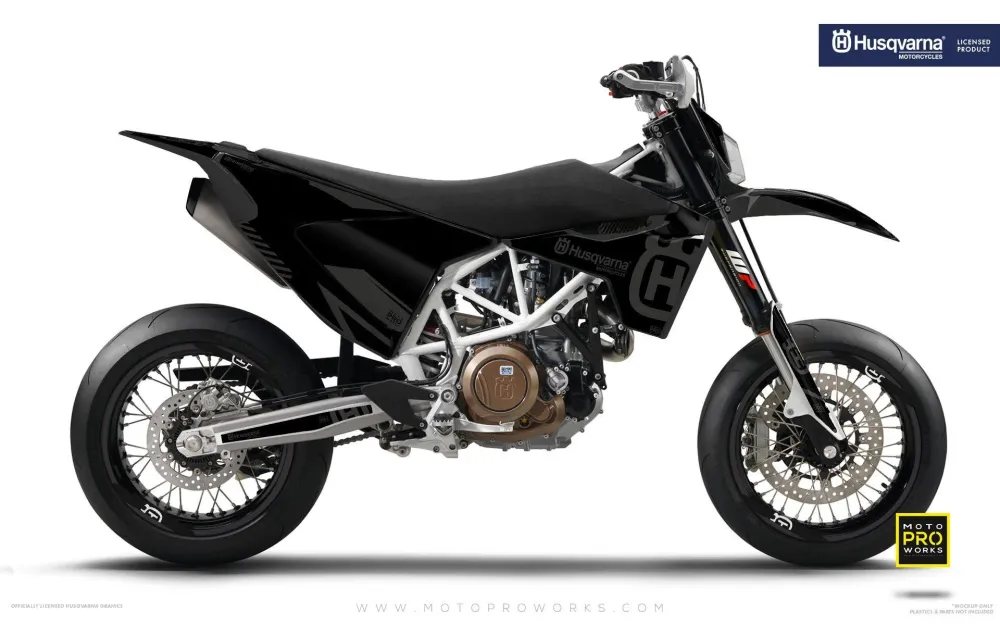 Husqvarna 701 GRAPHICS - "FACTOR" (Zwart)