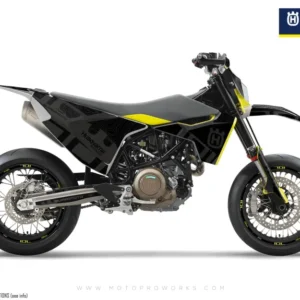 Husqvarna 701 GRAPHICS - "Monarch" (Zwart/Patroon)