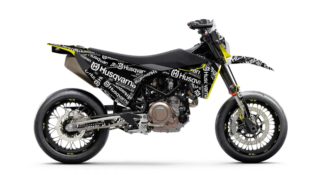 Husqvarna 701 GRAPHICS - "Prototype" (Zwart)