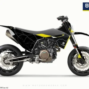 Husqvarna 701 GRAPHICS - "Robotec" (Zwart)