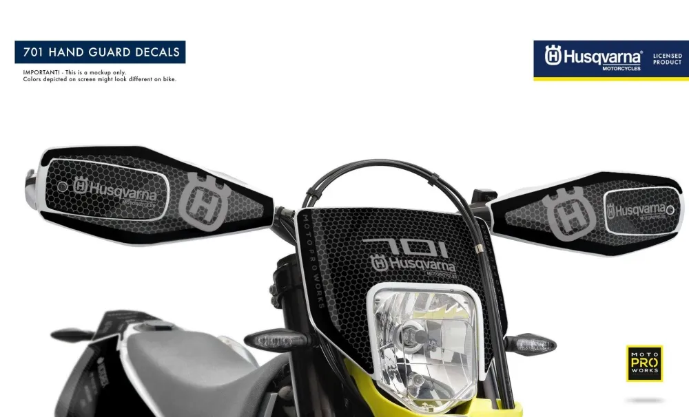 Husqvarna 701 GRAPHICS - "RR-Tech" (Zwart)