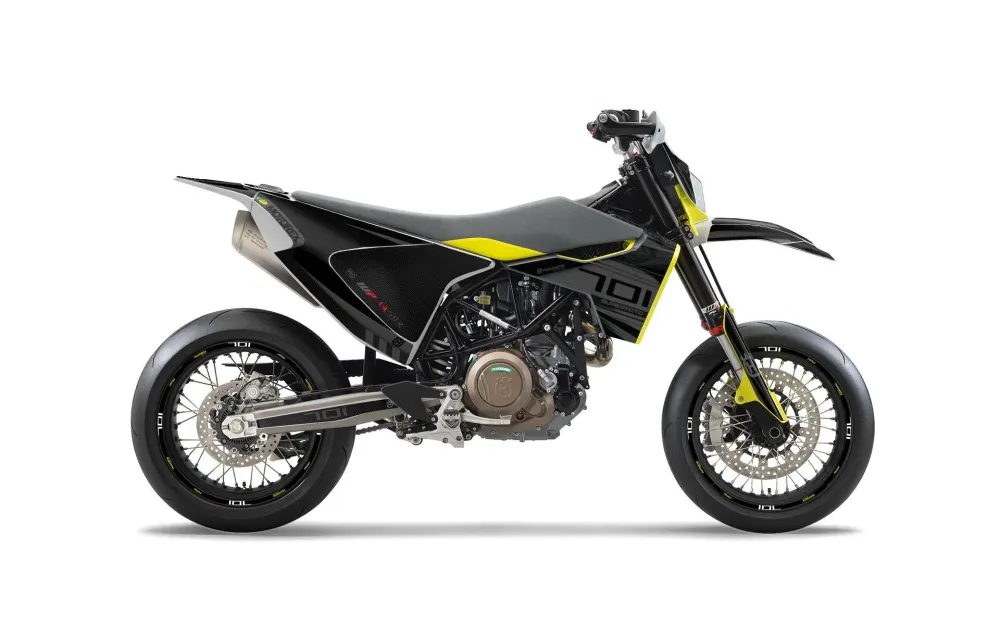 Husqvarna 701 GRAPHICS - "Vortex" (Zwart)