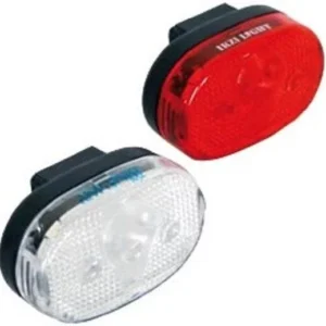 Ikzi Light Fietsverlichting LED-set - Voor + Achter
